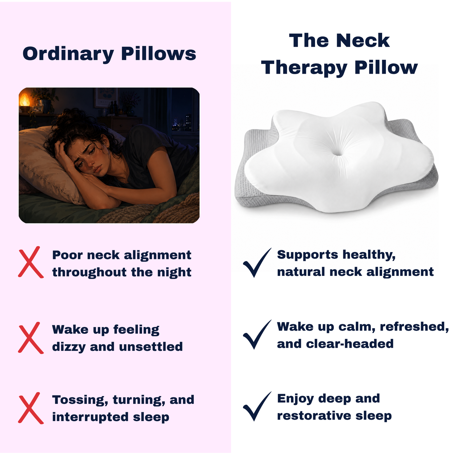 Cervica™ Neck Therapy Pillow