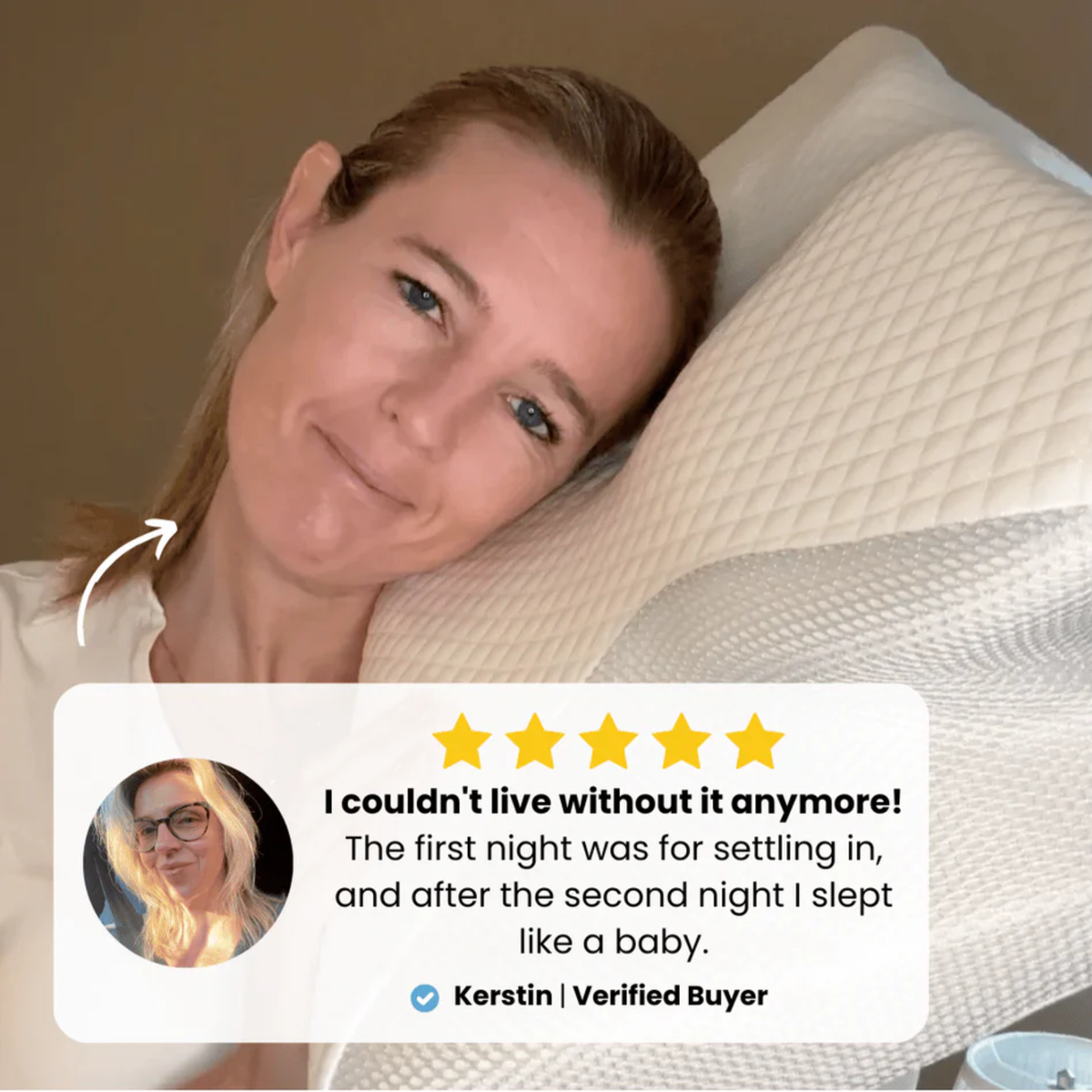 Cervica™ Neck Therapy Pillow